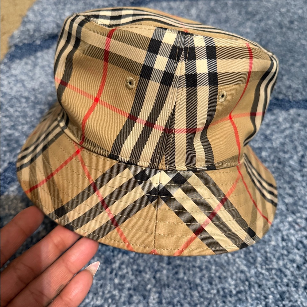 Burberry Plaid Bucket Hat - Picture 2 of 6